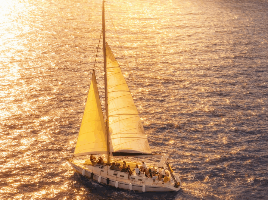 Rhodes Private and Luxury Sunset Sailing Cruise with Edisa